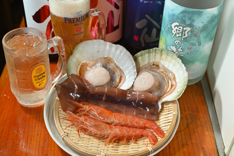 浜焼盛合わせ　2,200円