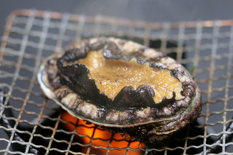 活貝焼き4種盛り定食