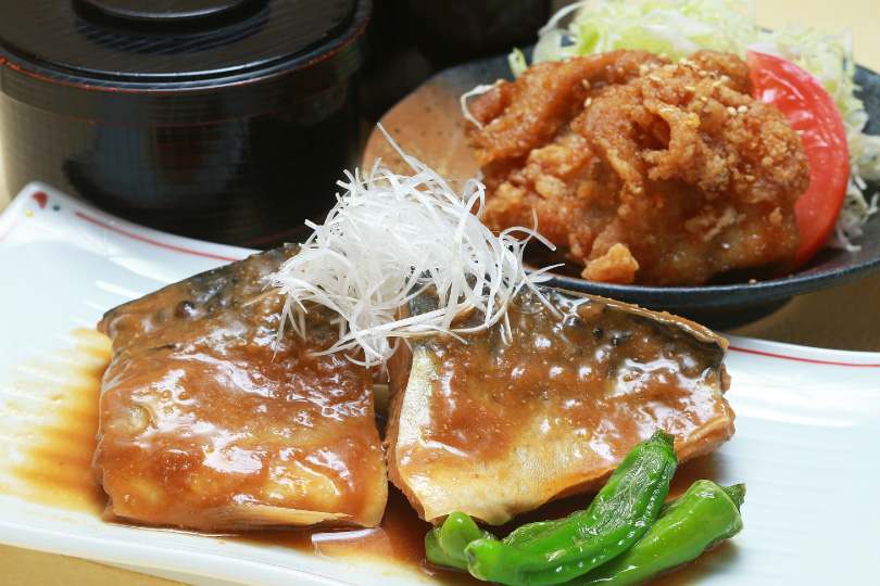 塩あんかけ焼きそば(唐揚げ付)