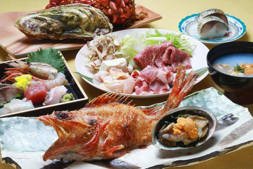 ご接待や特別な日に「八戸郷土コース」お料理　8,000円