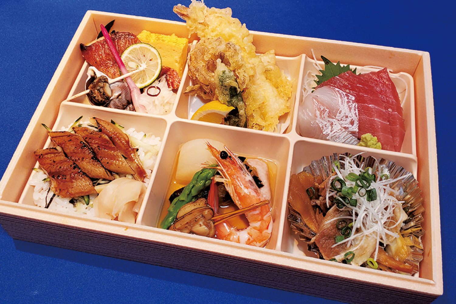 旬の料理いろいろ弁当