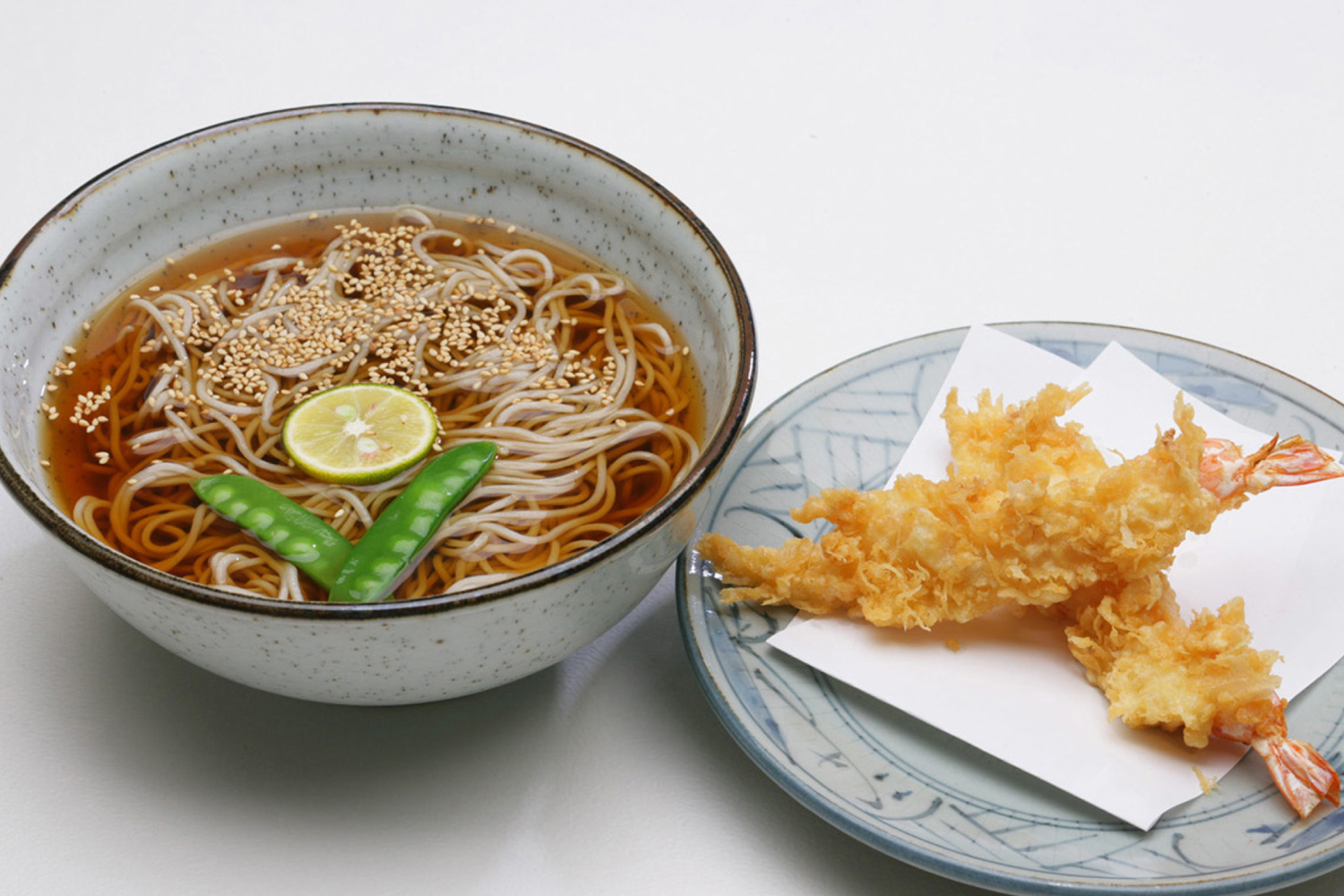 冷し天麩羅そば