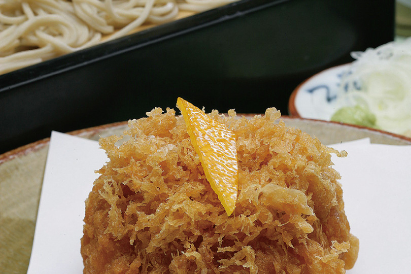 冷し天麩羅そば