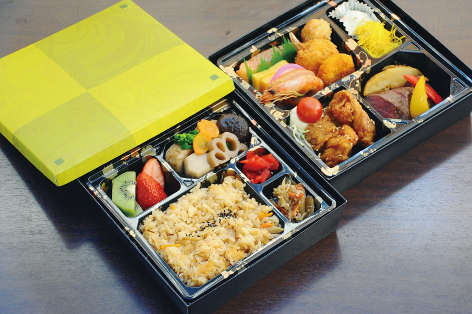 特製二段おはな弁当
