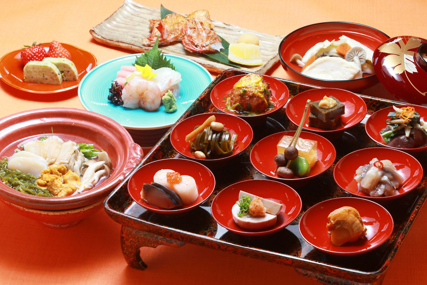 南部伝承膳と八戸の味「郷土会席」