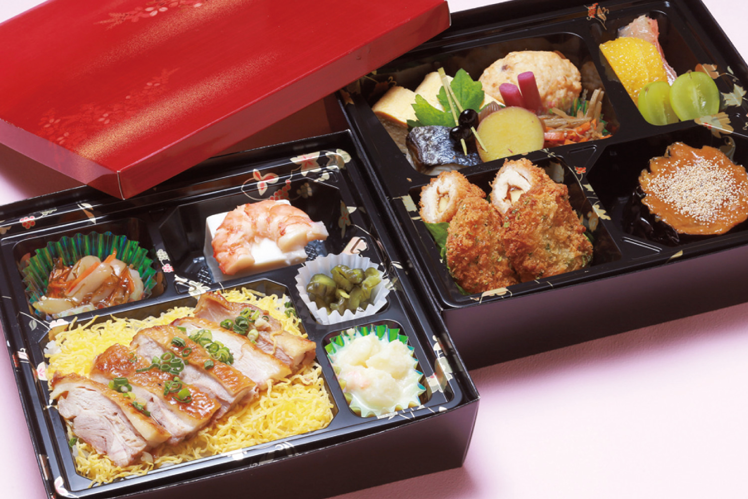 至福の二段弁当
