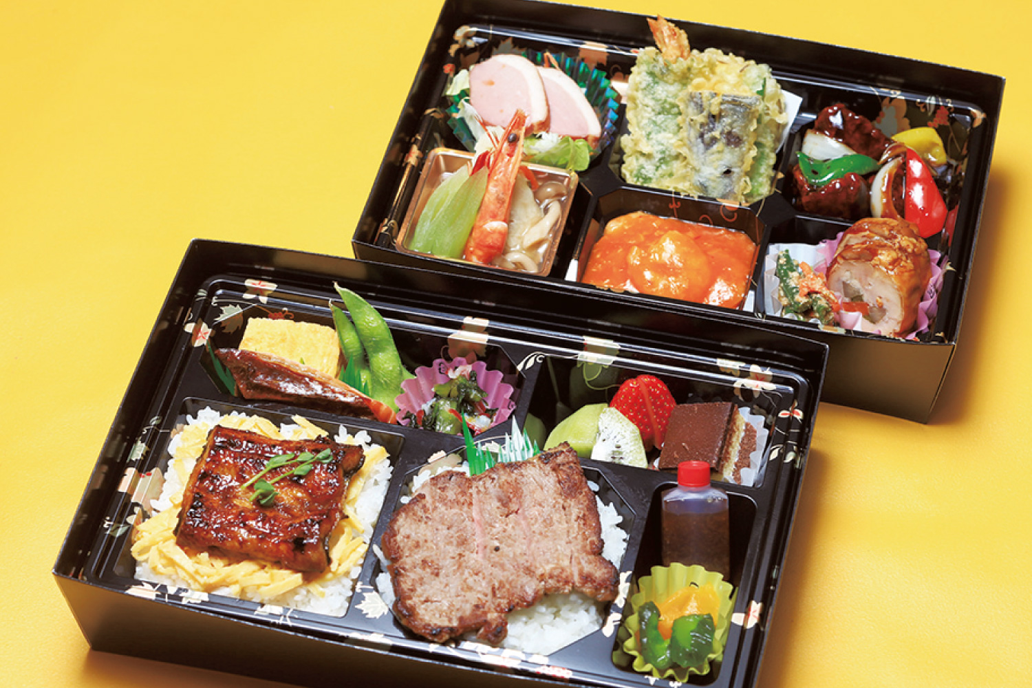 和中二段弁当