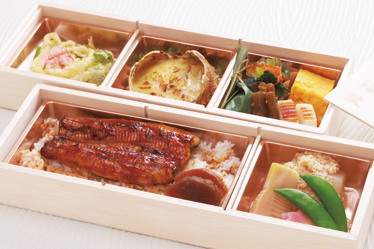 うなぎ二段弁当