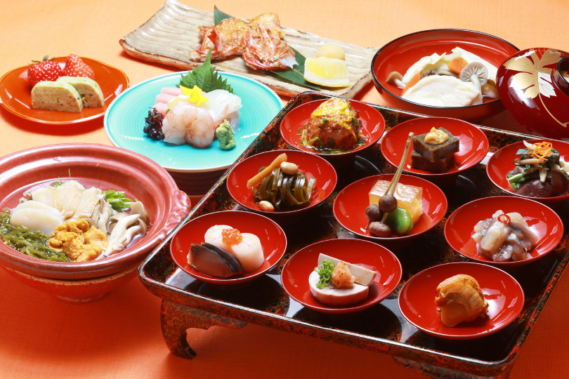 「南部伝承膳」郷土会席でご提供しております