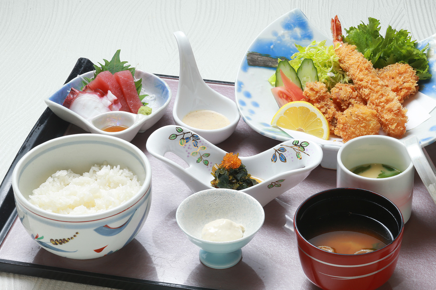 海鮮フライランチ