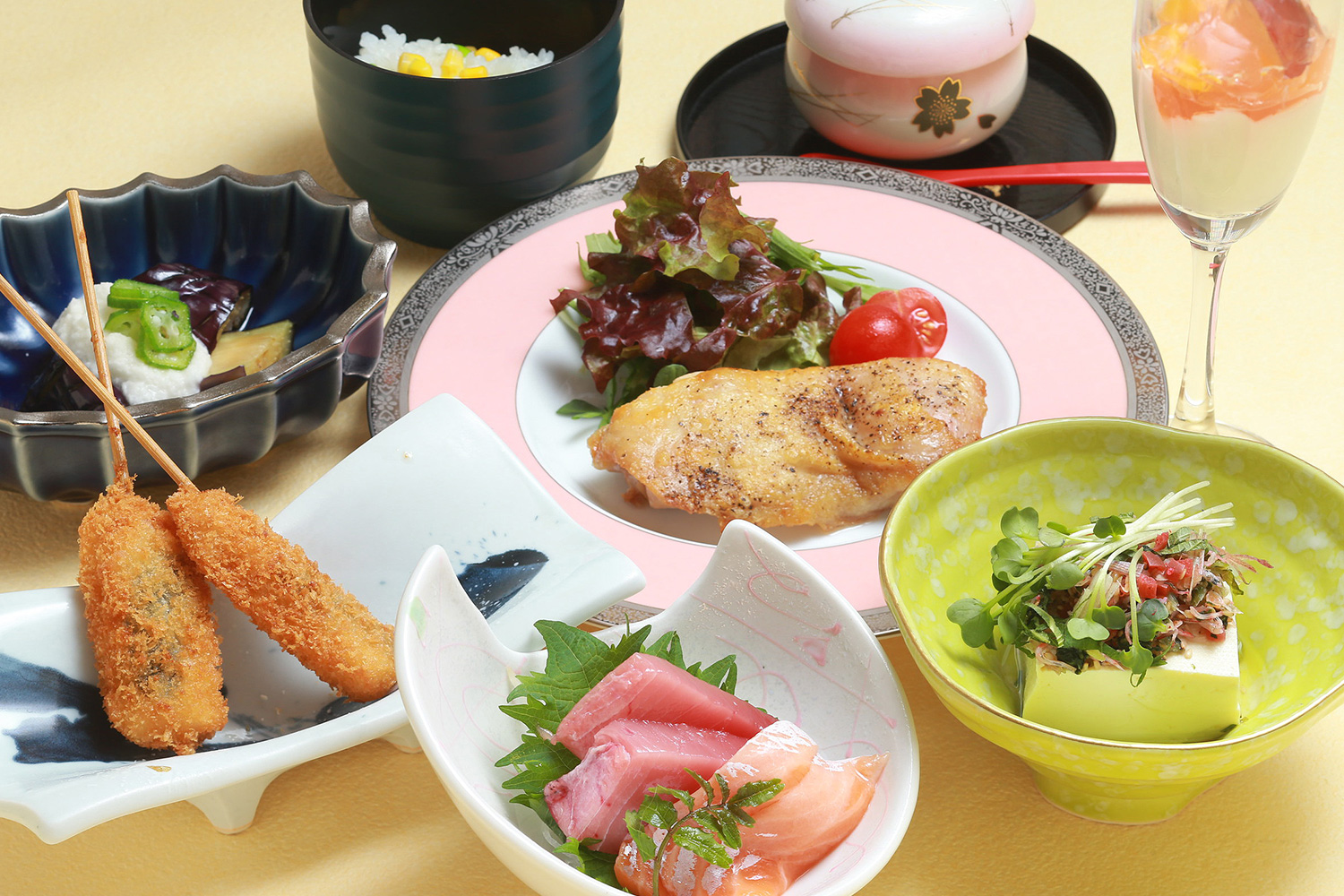 全コース2時間飲み放題付き