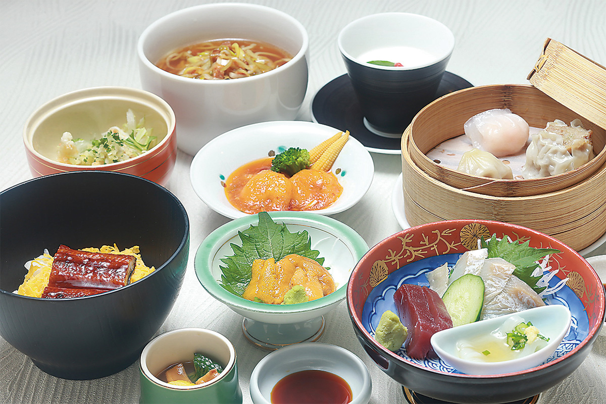 夏の和中ランチ