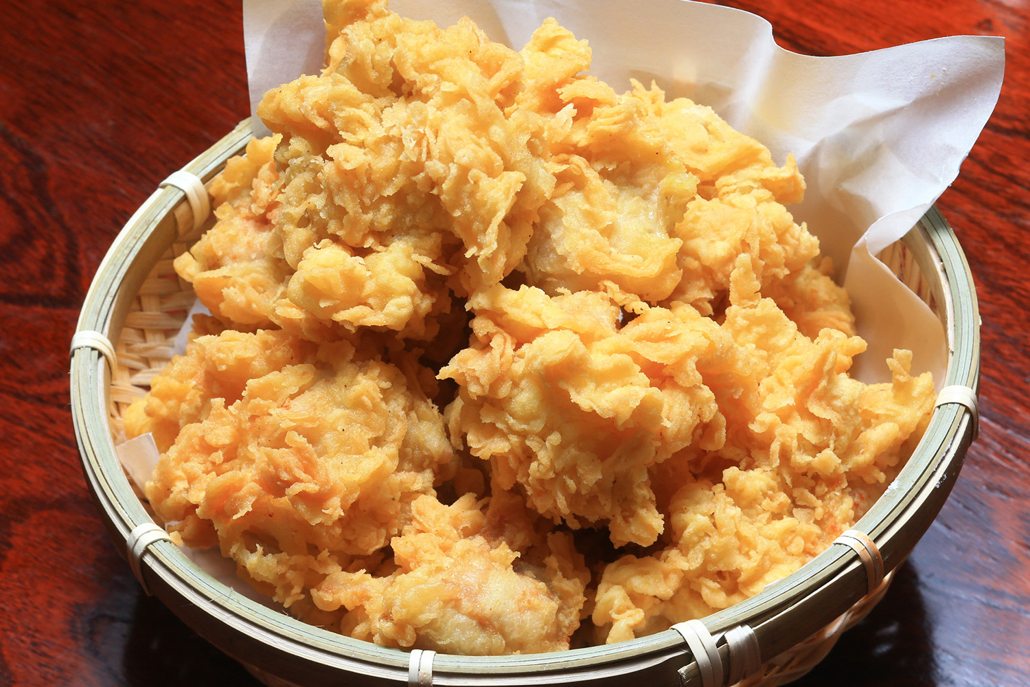 クランキーフライドチキン（4P）<br />
500円