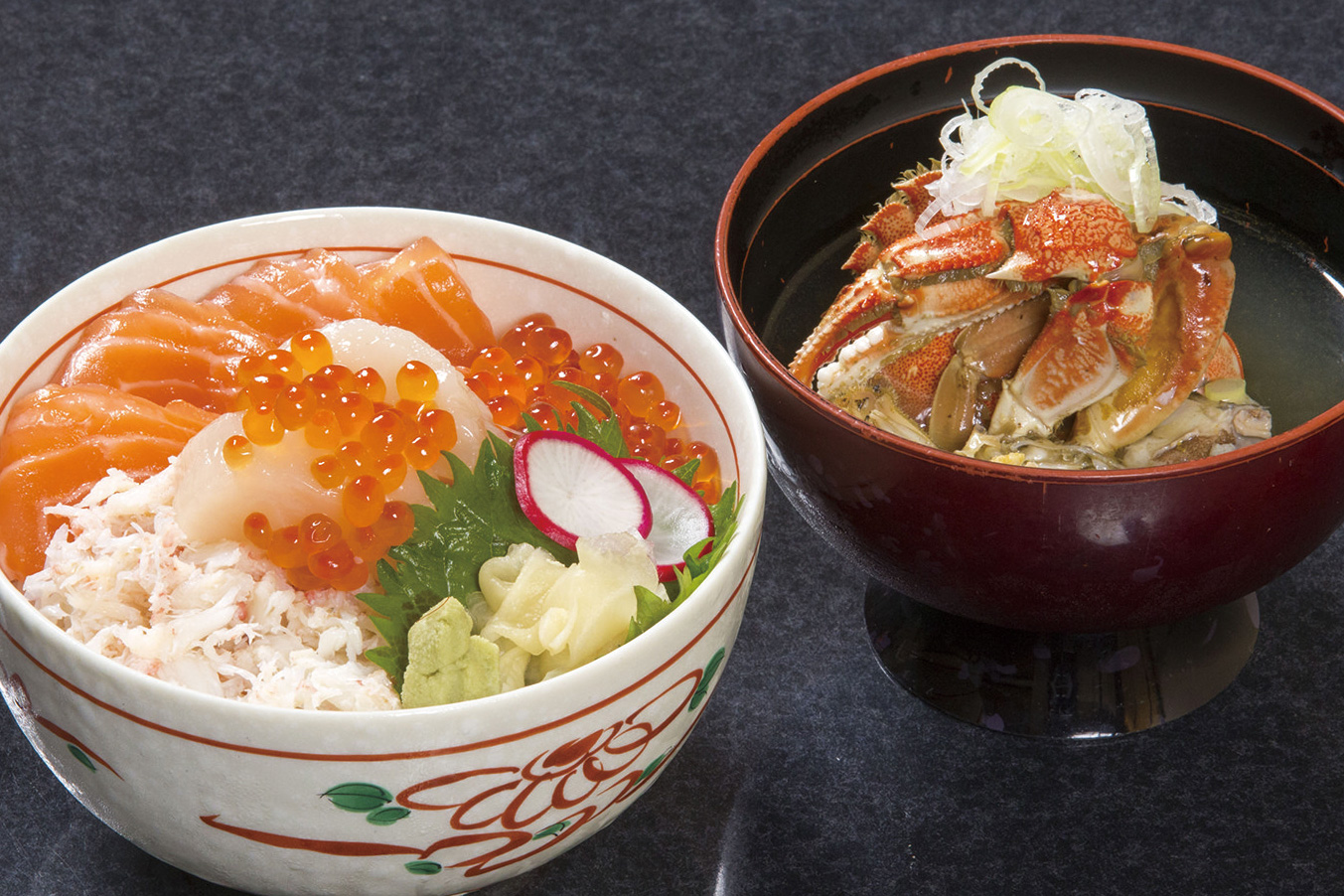 秋をまるごと味覚まつり「秋の味覚4種盛り丼」