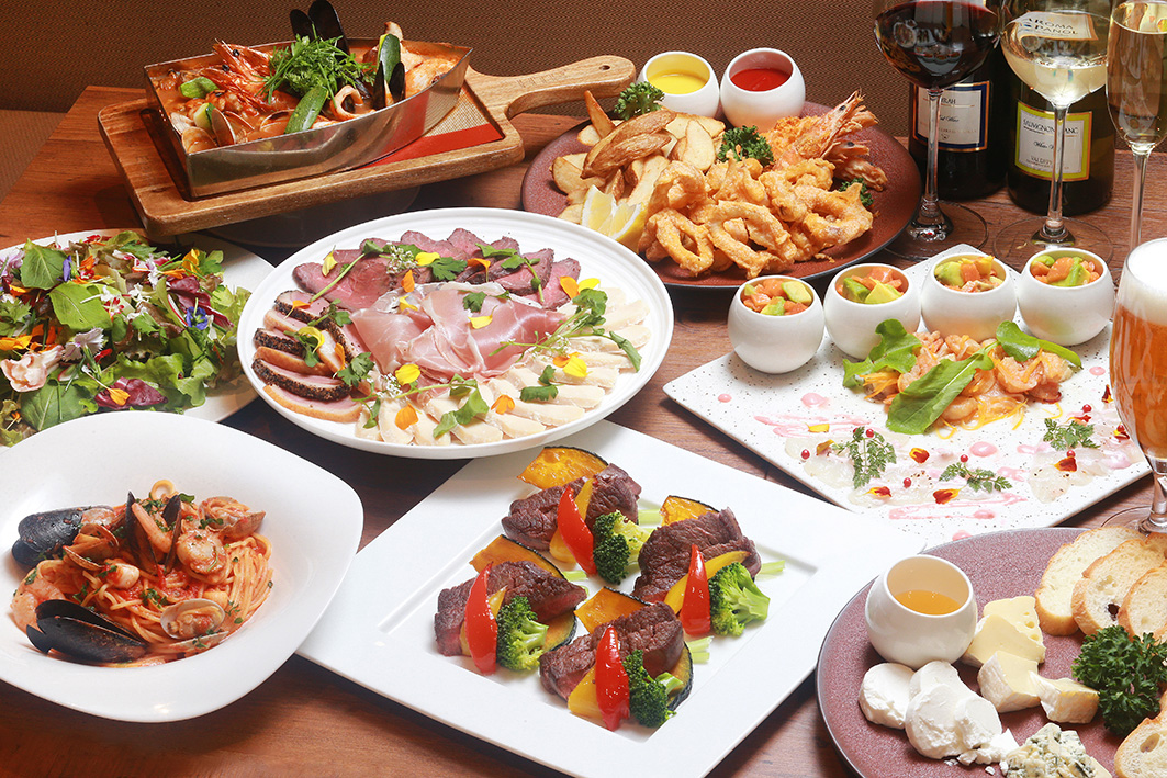 2時間飲み放題付 冬の忘・新年会パーティープラン<small> （4名様～）</small>