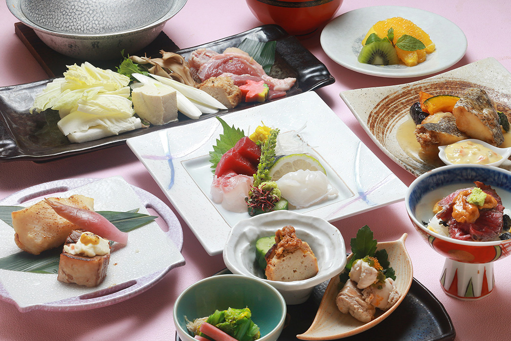 飲み放題付き「冬のご宴会コース」<br />
7,000円