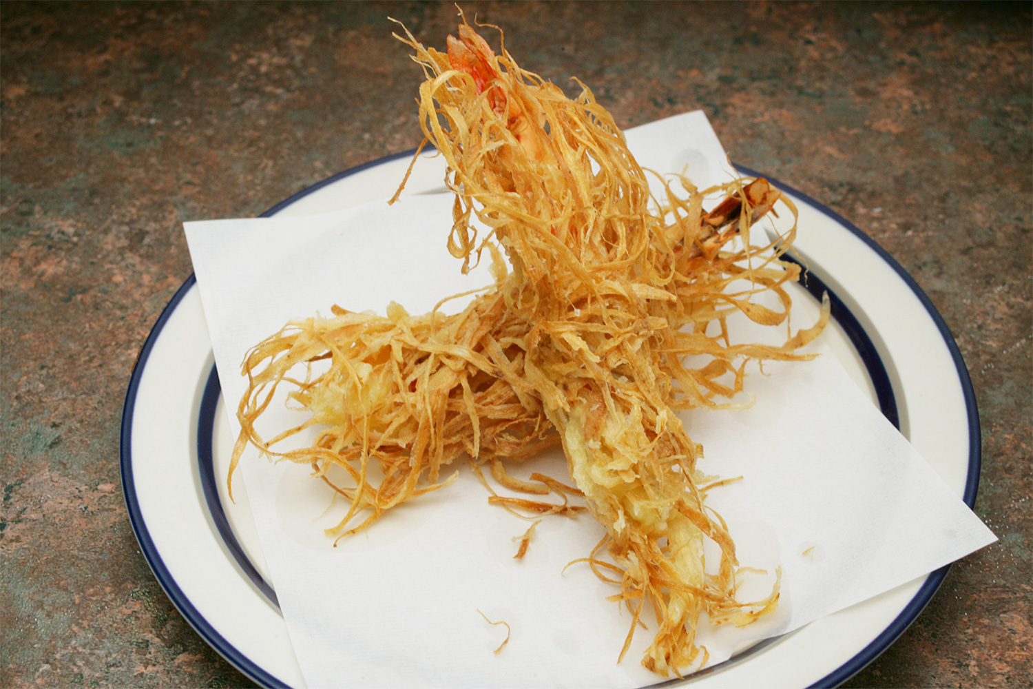 海老変わり揚げ