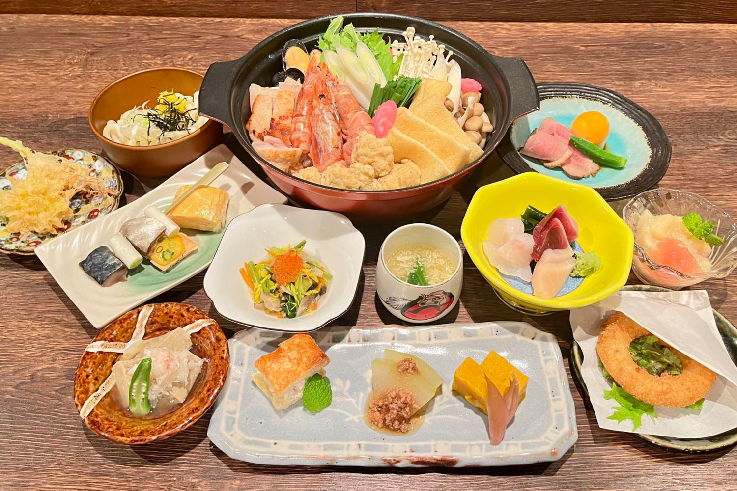 2時間飲み放題付マスターに任せて堪能する宴会コース