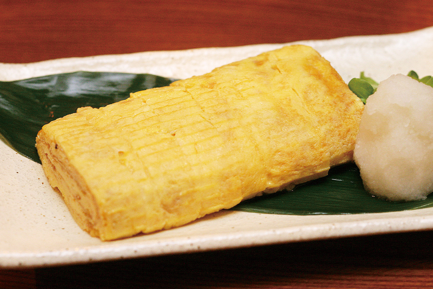 おでん屋さんのだし巻き<br />
700円