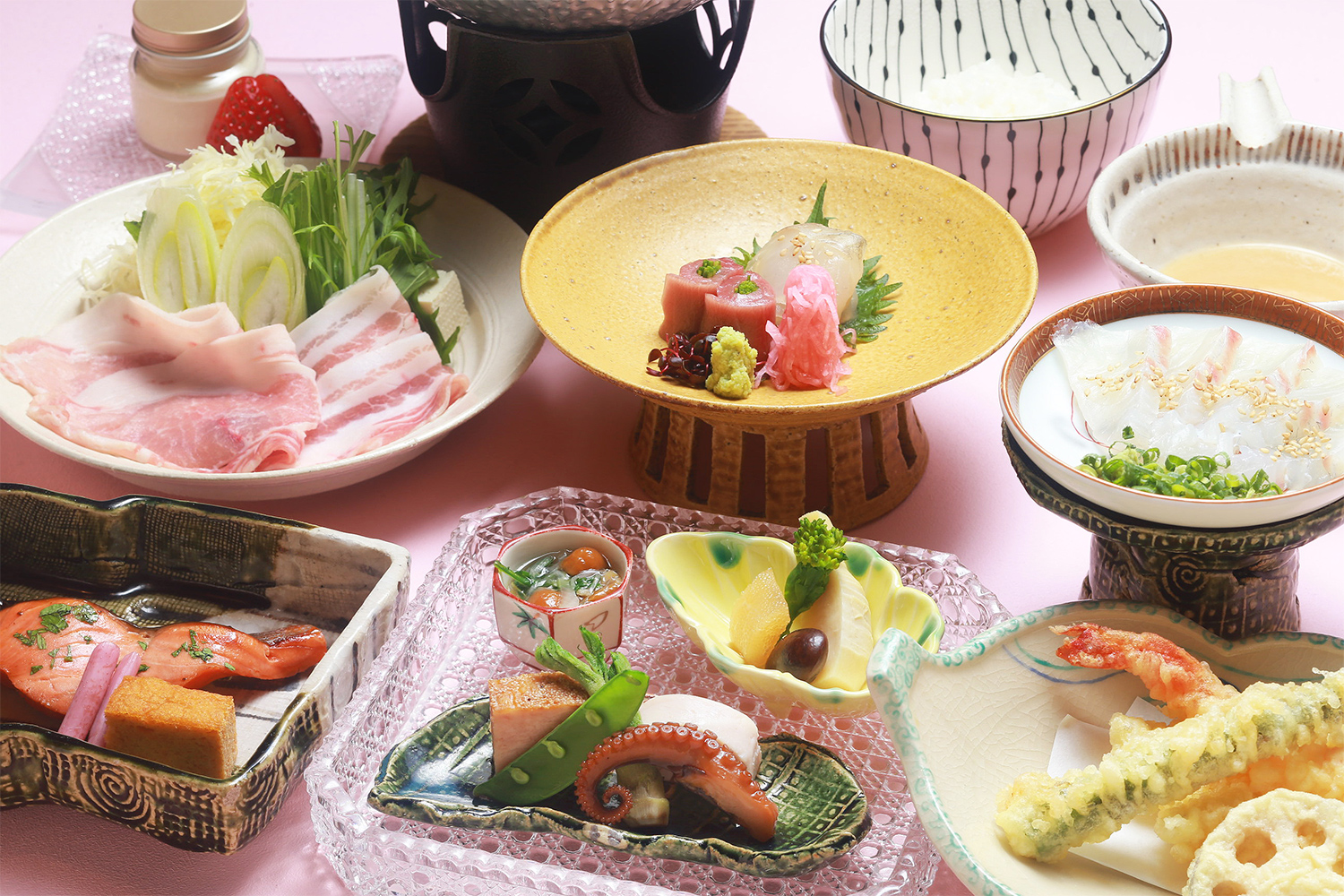 ２時間飲み放題付き　至福の素材コース春