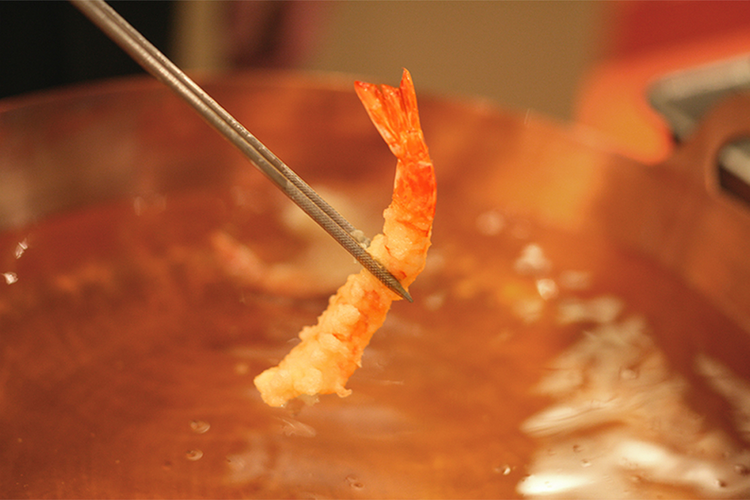 「特撰天ぷらコース」<br />
お料理5,500円