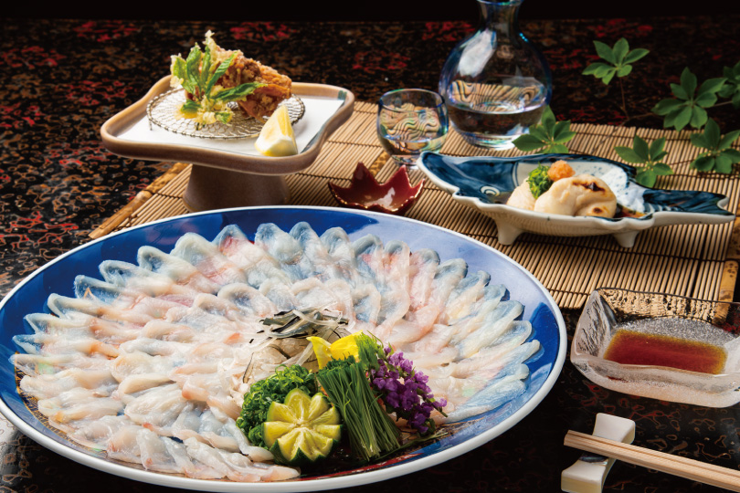 ふぐ料理と季節の会席「ふぐコース」11,000円より