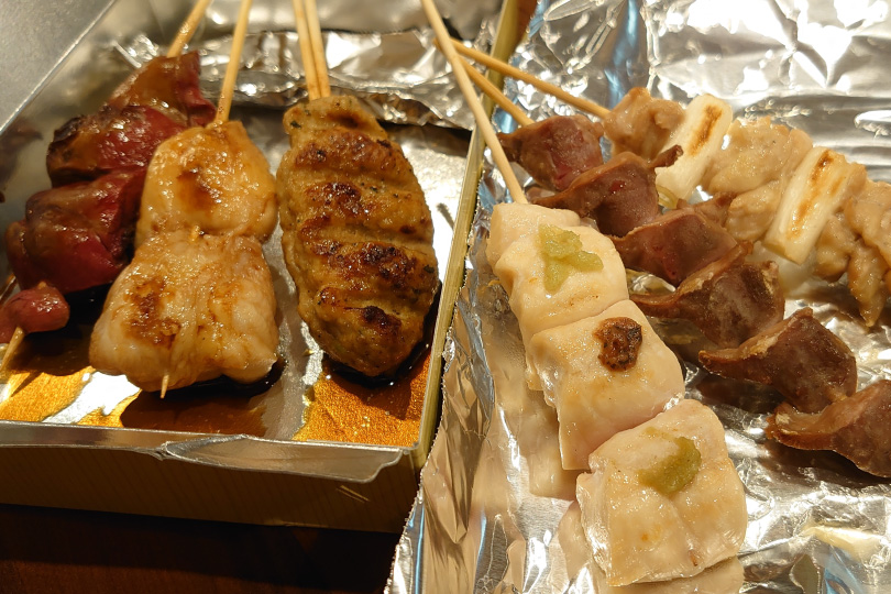 テイクアウト限定焼き鳥6本セット1,000円(要予約)