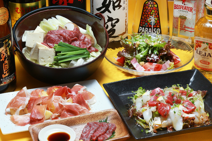くつろぎ宴会コース(料理7品+2時間飲み放題付) 5,500円